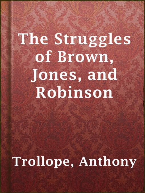 Cover image for The Struggles of Brown, Jones, and Robinson